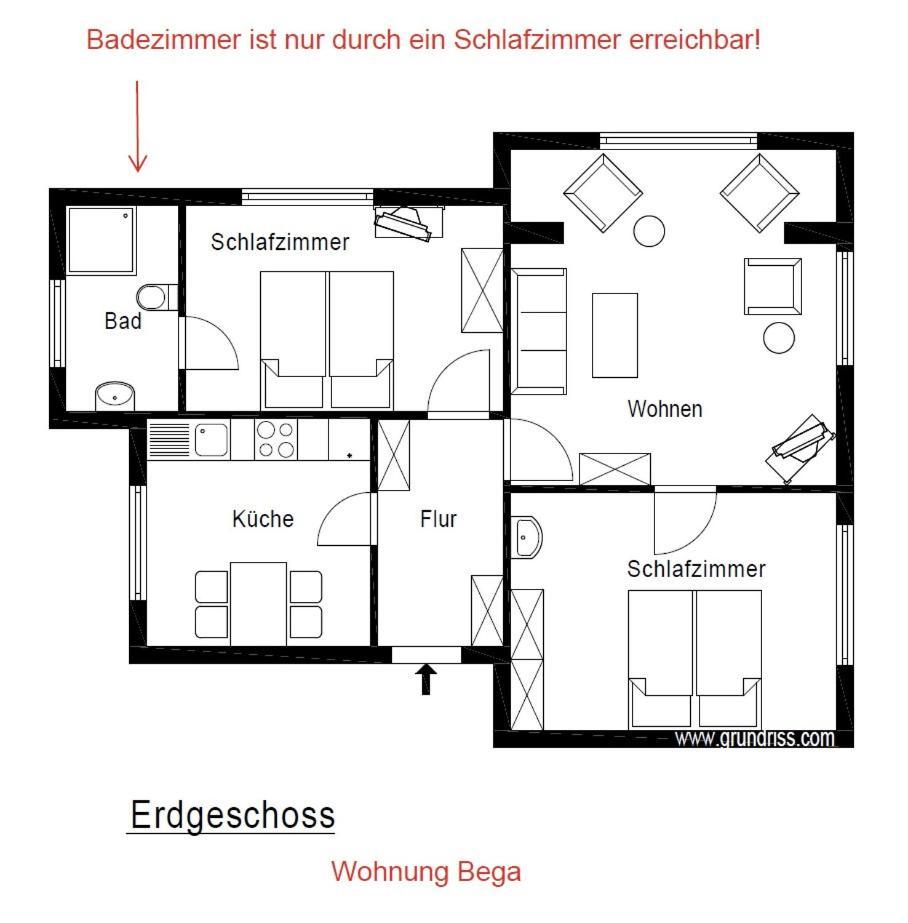 Apartmán Tal-Residenz Werre-Og Und Bega-Eg Bad Salzuflen Exteriér fotografie